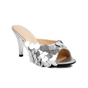 Sequin High Heel Slide Sandals for Women - Style i.html